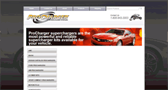 Desktop Screenshot of procharger.ca